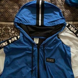 PINK windbreaker jacket